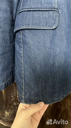 Пиджак мужской джинсовый