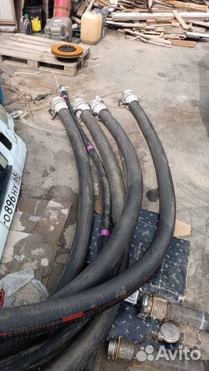 Рукава 100мм с камлоками Германия Цементовоз 5м