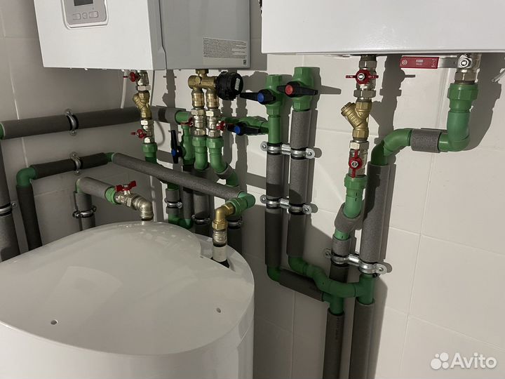 Монтаж системы отопления