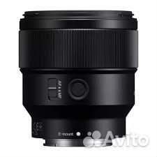 Sony FE85MM F 1,8 black