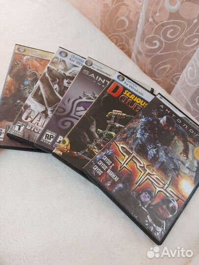 Компьютерные игры диски для пк (набор 25 шт)