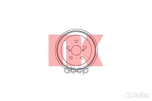 Барабан тормозной Toyota Carina E 92-97 254510 Nk