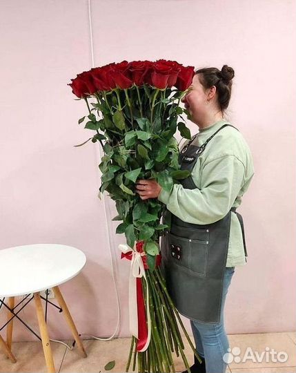 Букет роз 101 роза 51 роза