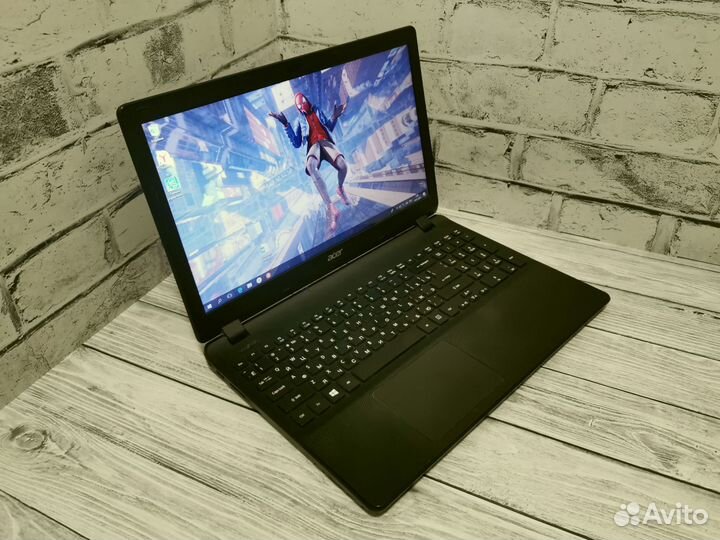 Быстрый ноутбук Acer/HD 15.6/HDD 500