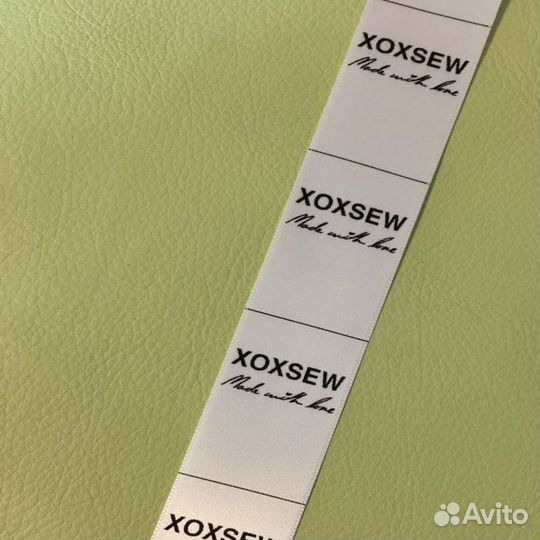 Печать на лентах, ярлыки, лейблы,составники