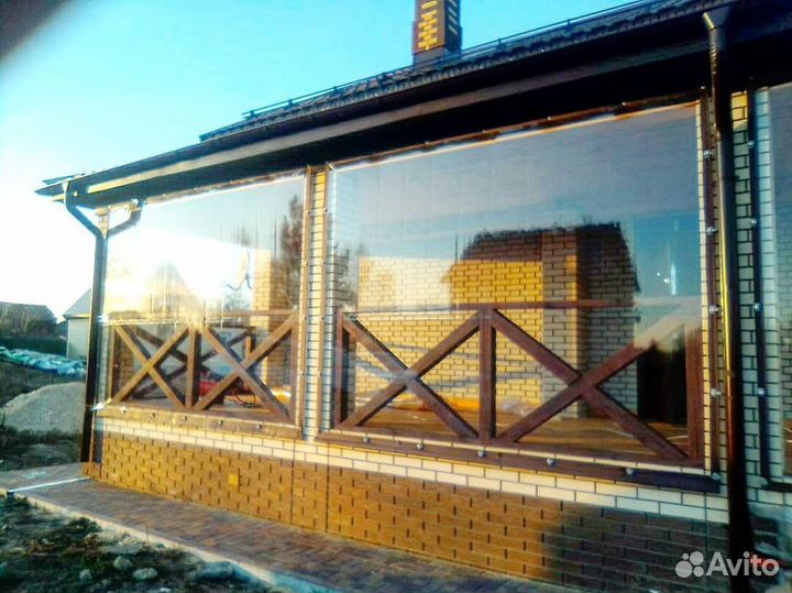 Мягкие окна для веранды