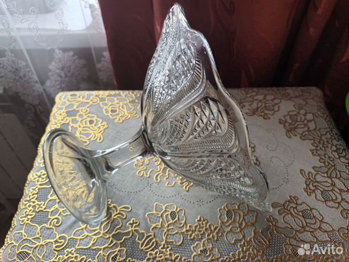 Фруктовница на ножке СССР