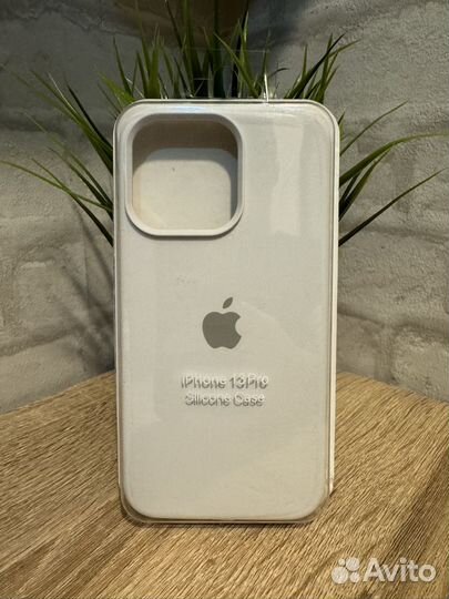 Чехол Apple iPhone 13 Pro Silicone Case White