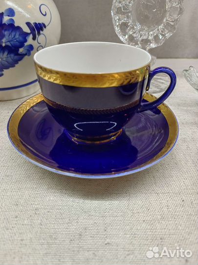 Наборы из фарфоровой посуды эпохи СССР