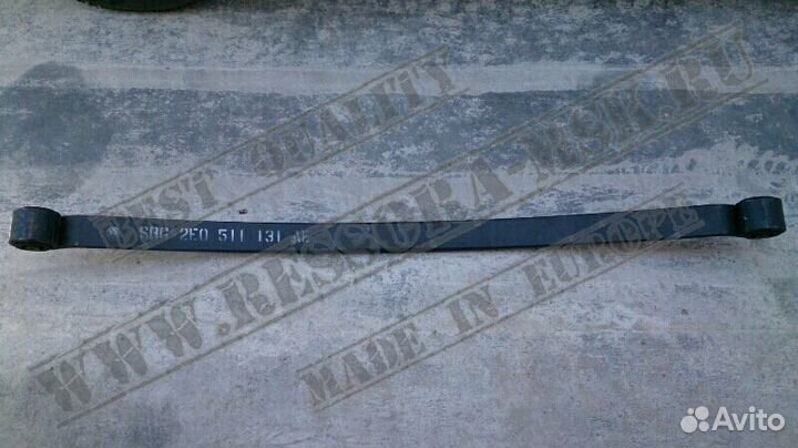 Рессора Volkswagen Crafter задняя 1-листовая Volks