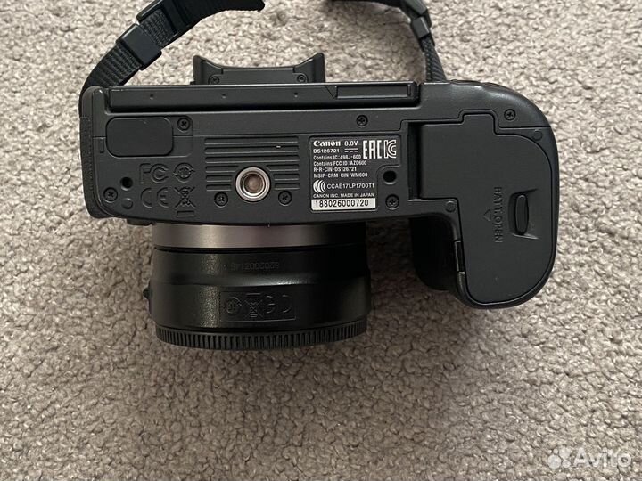 Canon EOS R + адаптер