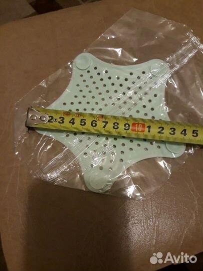 Сетка с присосками для слива в раковине