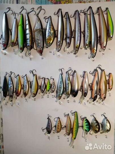 Воблеры Понтун 12 Pontoon 21