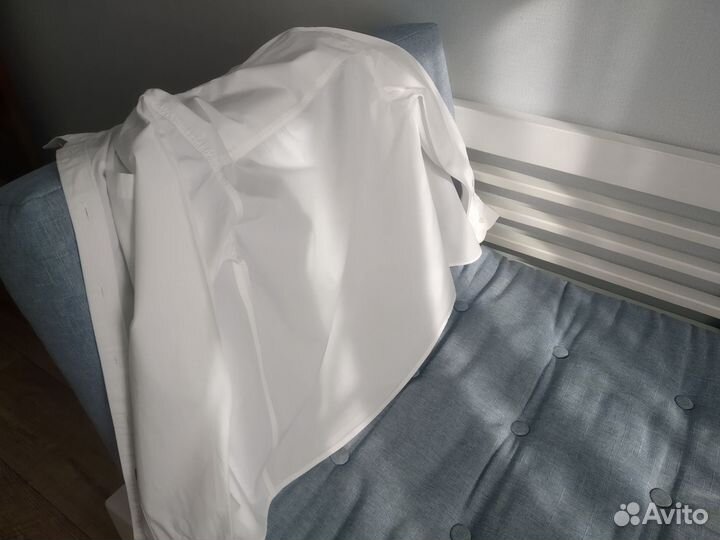 Рубашка mango 140 для мальчика белая