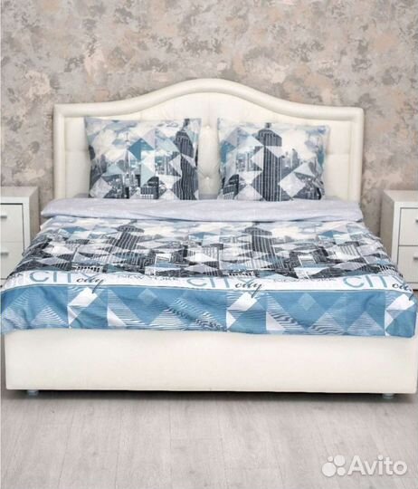 Белье постельное новое Хлопок. Поплин и бязь