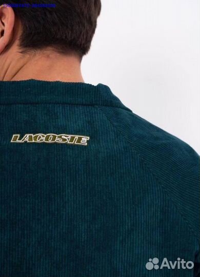 Вельветовая кофта Lacoste 2xl размер