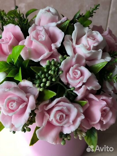 Букет из мыла