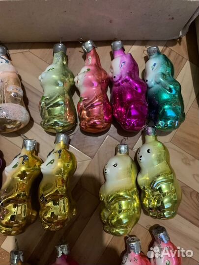 Елочные игрушки СССР