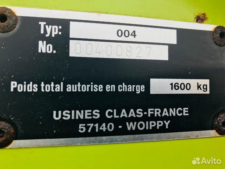 Пресс-подборщик Claas Rollant, 1999