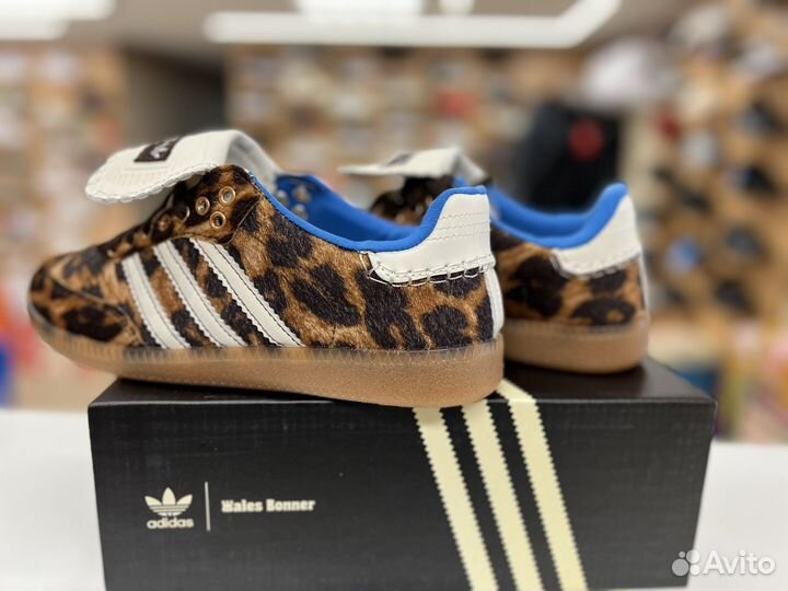 Кеды Adidas samba wales bonner leopard р. 36-41