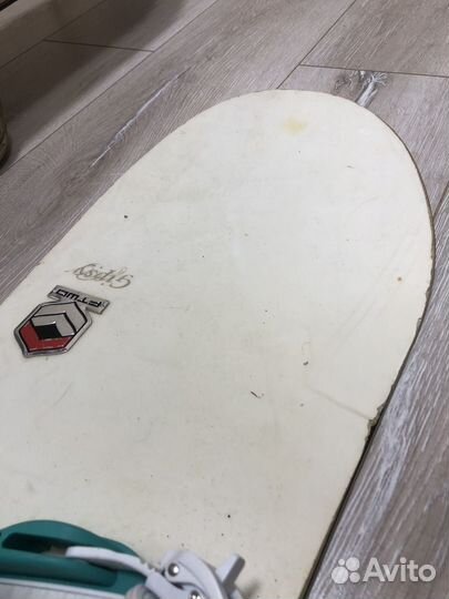 Сноуборд женский ftwo+крепы burton stiletto