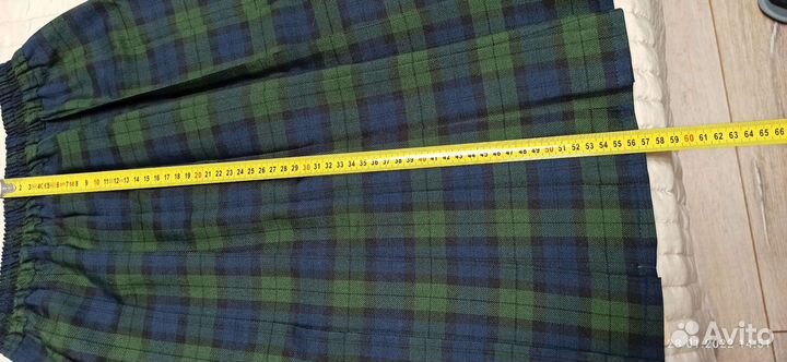 Юбка в складку школьнице