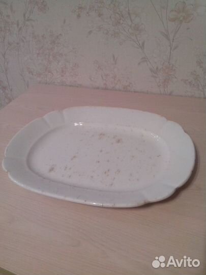 Старинное блюдо братьев Корниловых и Кузнецовский