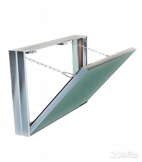 Люк ревизионный под плитку алюминиевый 600х400 мм