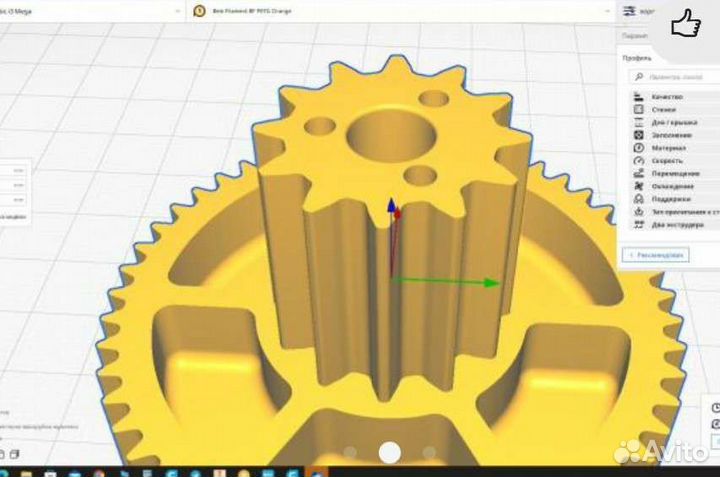 Печать на 3d принтере по пластику