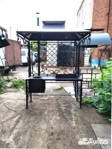 Мангал С крышей