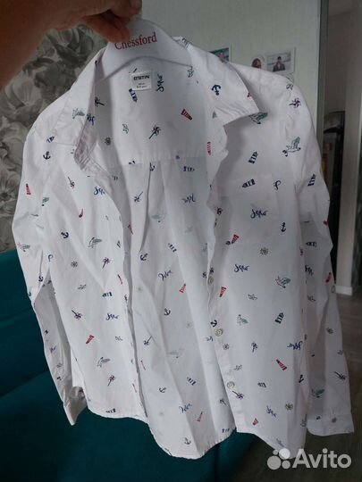 Рубашка, блузка для девочки 134-140