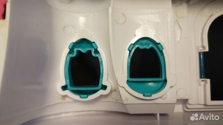 Ледяной замок с мебелью, музыкальный, с подсветкой