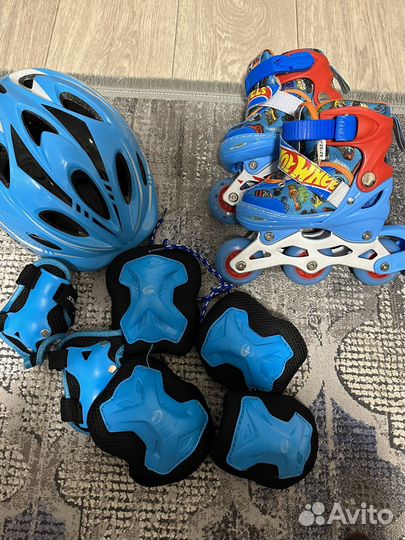 Роликовые коньки Hot wheels
