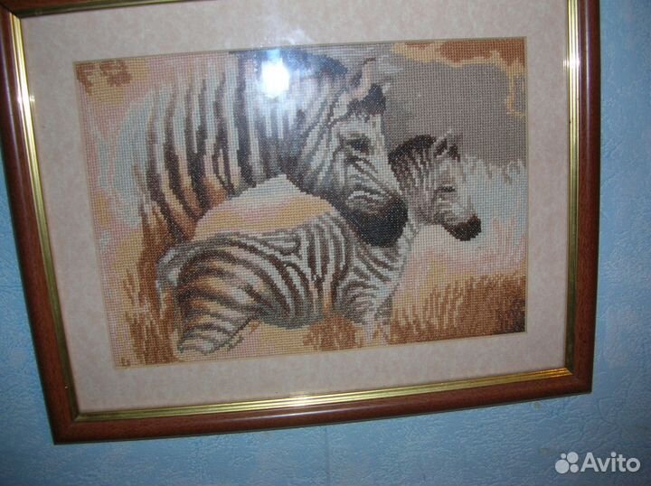 Картины вышитые крестиком и бисером