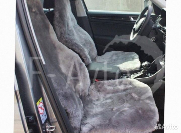 Меховые Накидки Чехлы на сиденья Volkswagen Touran