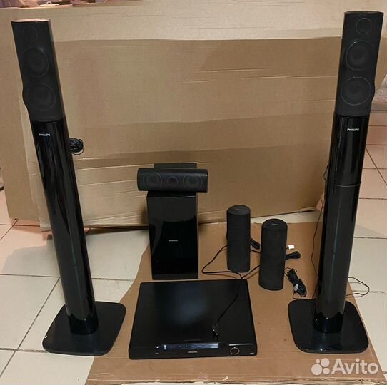 Музыкальный центр philips домашний кинотеатр 3D