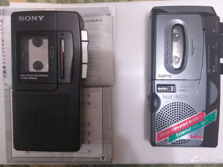 Кассетный диктофон