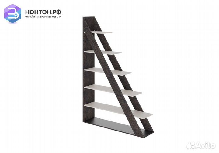 Стеллаж тип 14 венге цаво / дуб белфорт