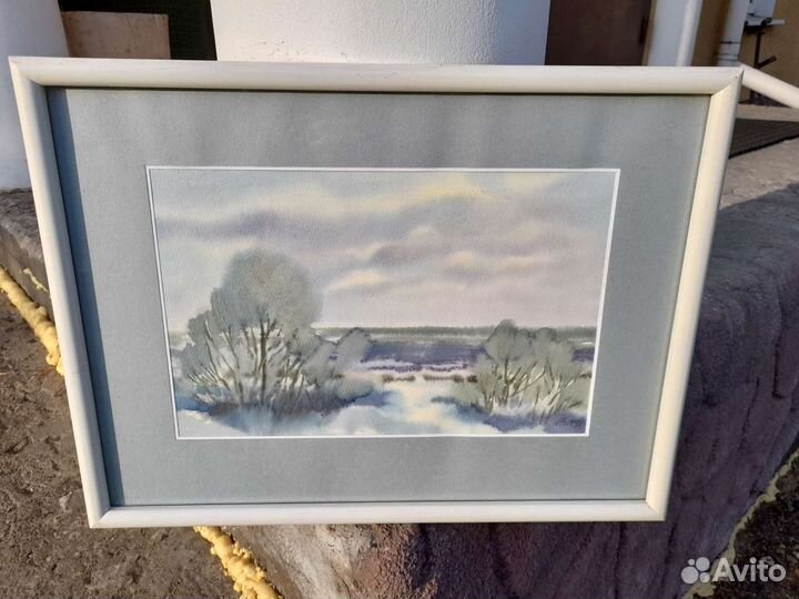 Картина Зимний пейзаж