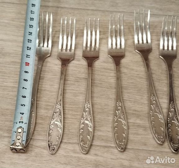 Ложки вилки мельхиоровые СССР