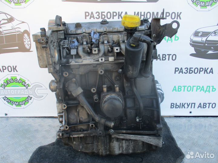Двигатель 1.9 DCI F9Q750 Renault Laguna 2 2002г