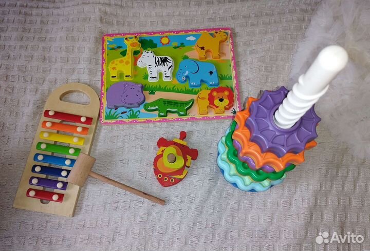 Игры, пазлы, посудка, развивашки