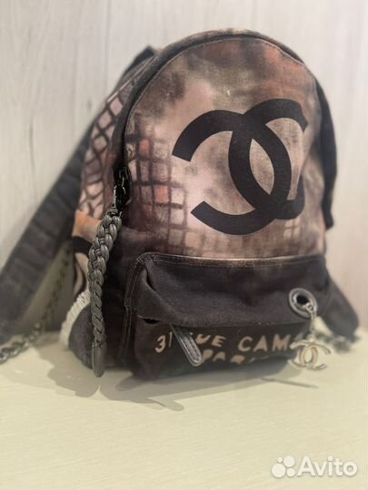 Рюкзак Chanel (текстильный)