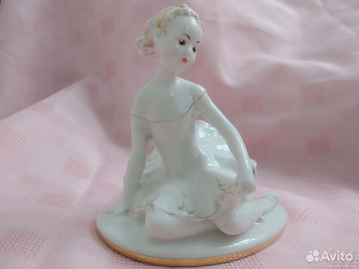 Фарфоровые статуэтки СССР балерина лфз