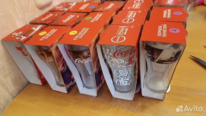 Стаканы coca cola