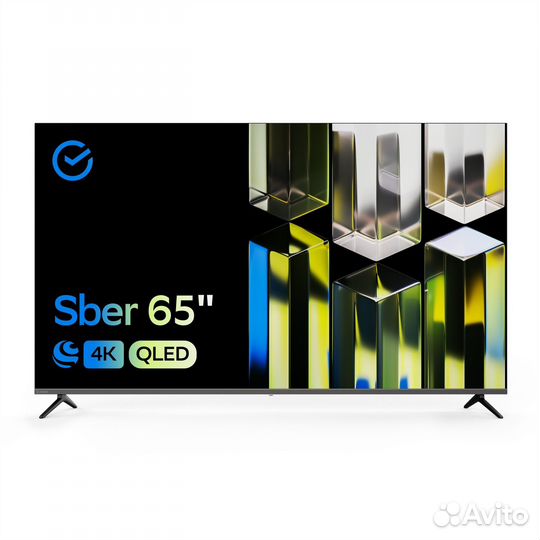 Телевизор сбер 65 qled