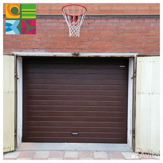 Гаражные ворота alutech