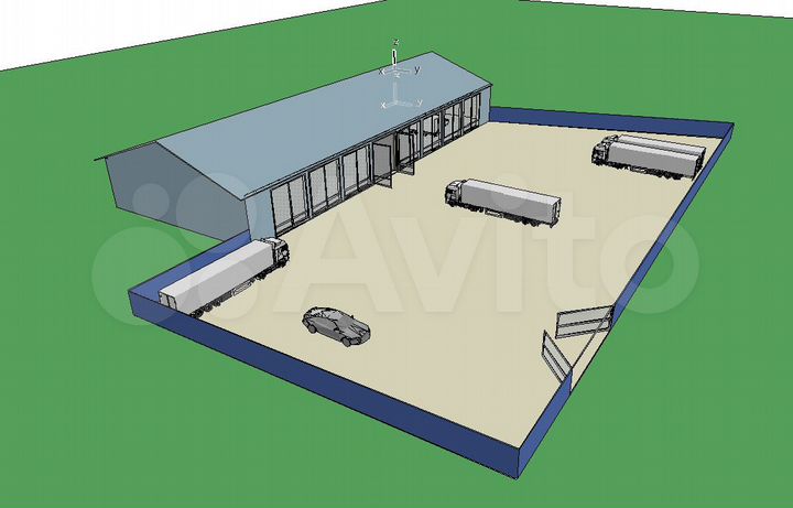 Производство, склад 200 м²