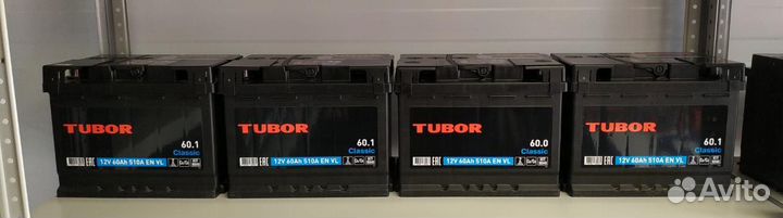 Аккумулятор 60 Ah Tubor Classic