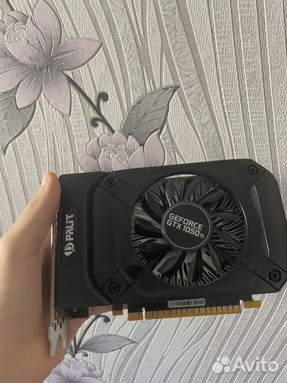 Видеокарта gtx 1050 ti 4gb palit